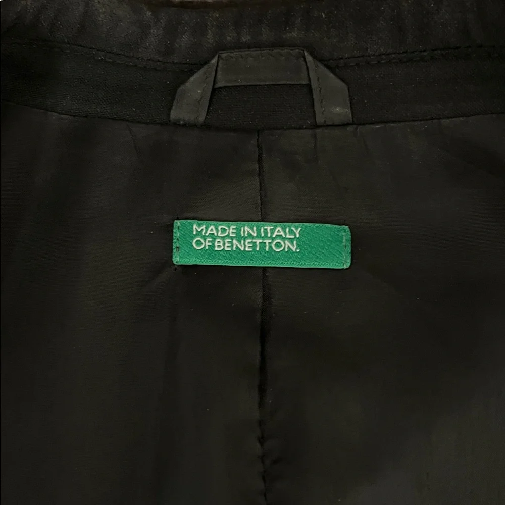 United Colors Of Benetton Black Jacket